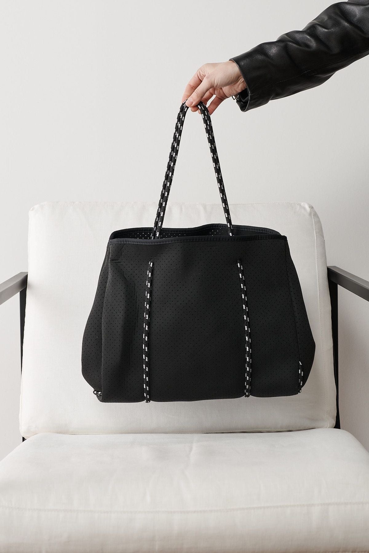 Pre-Order Silent Black Luxury Tote Bag