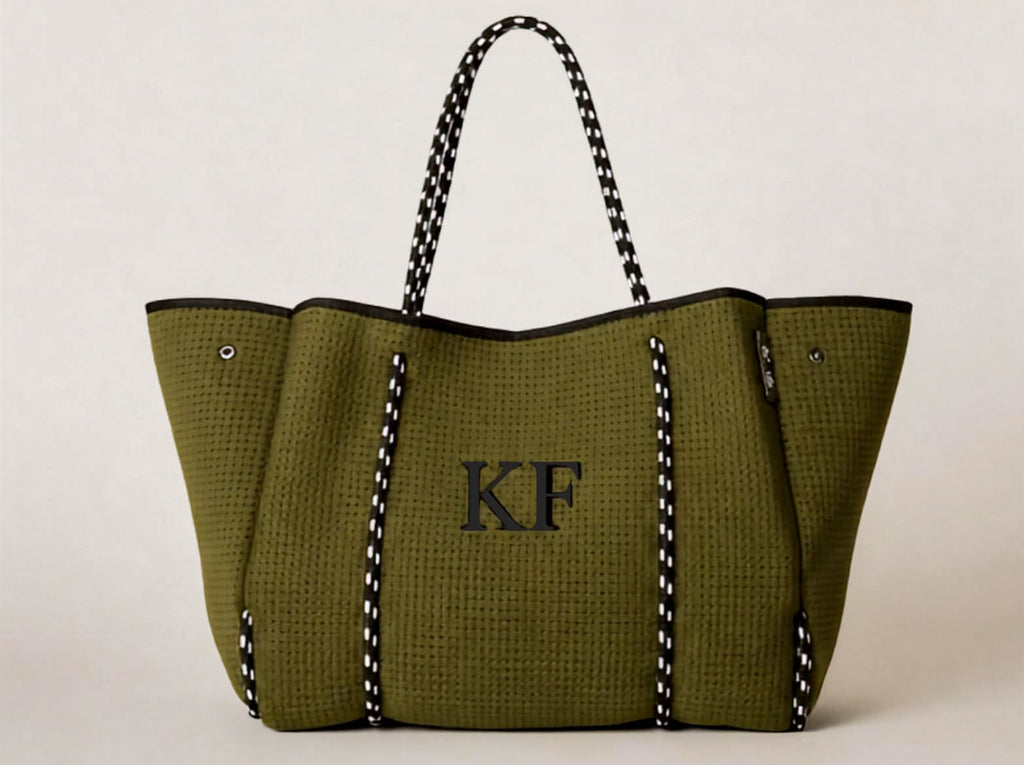 Silent Olive Luxury Tote Bag