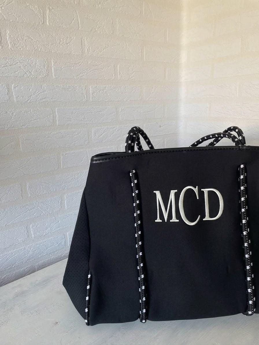 Pre-Order Silent Black Luxury Tote Bag