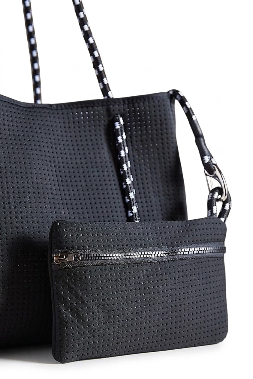 Pre-Order Silent Black Luxury Tote Bag
