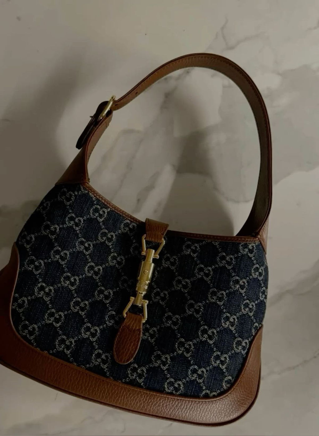 GG Denim Luxury Handbag