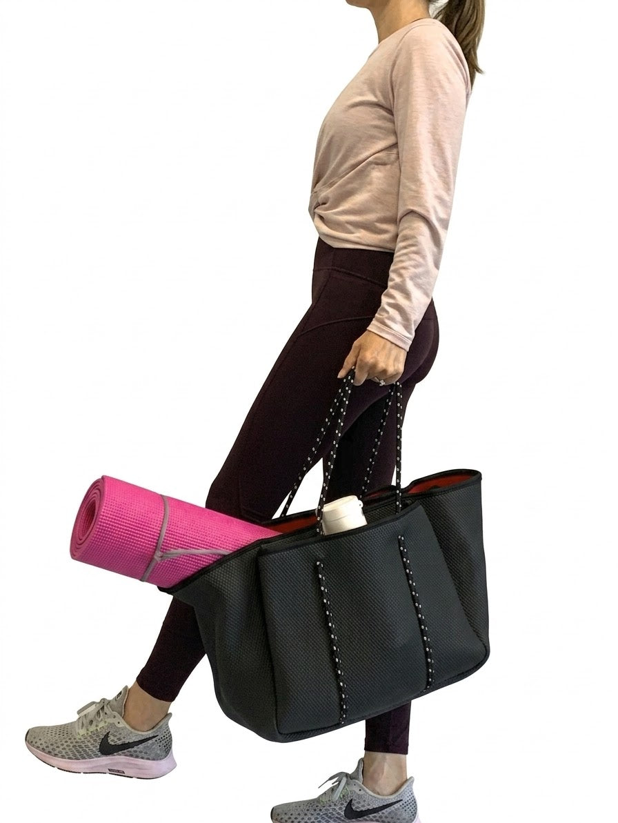 Pre-Order Silent Black Luxury Tote Bag
