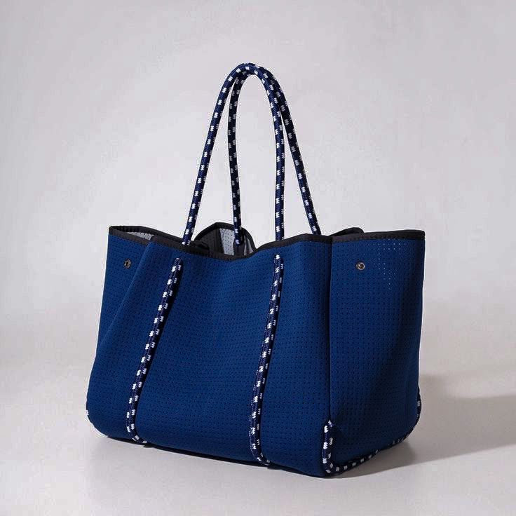 Silent Navy Luxury Tote Bag