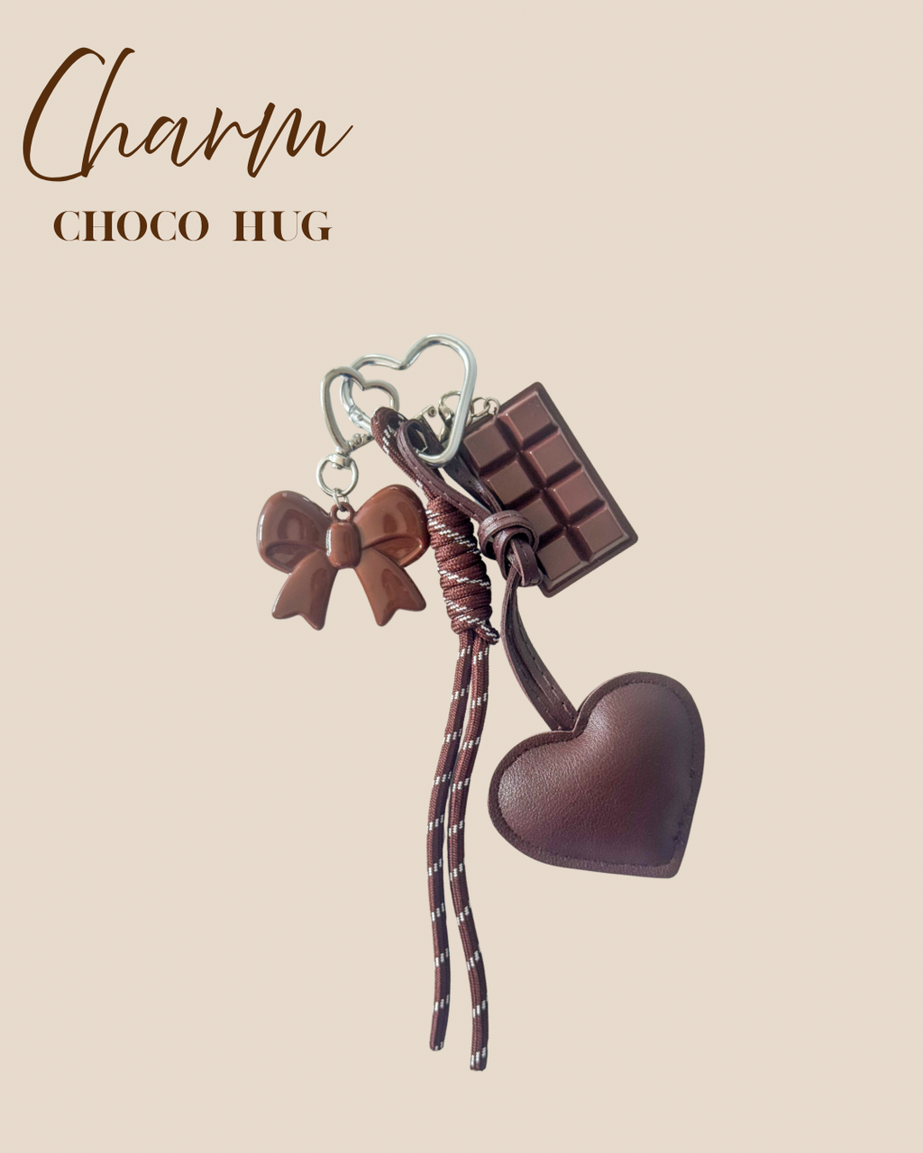Choco Hug Charm Bag