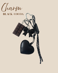 Black Cocoa Charm Bag