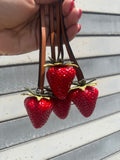 Strawberry Bag Charm