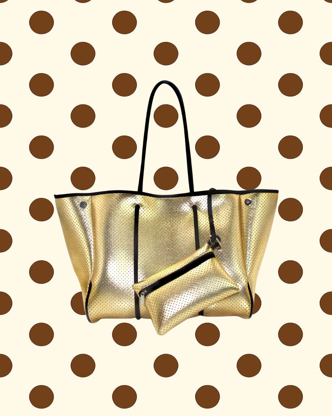 Silent Gold Luxury Tote Bag