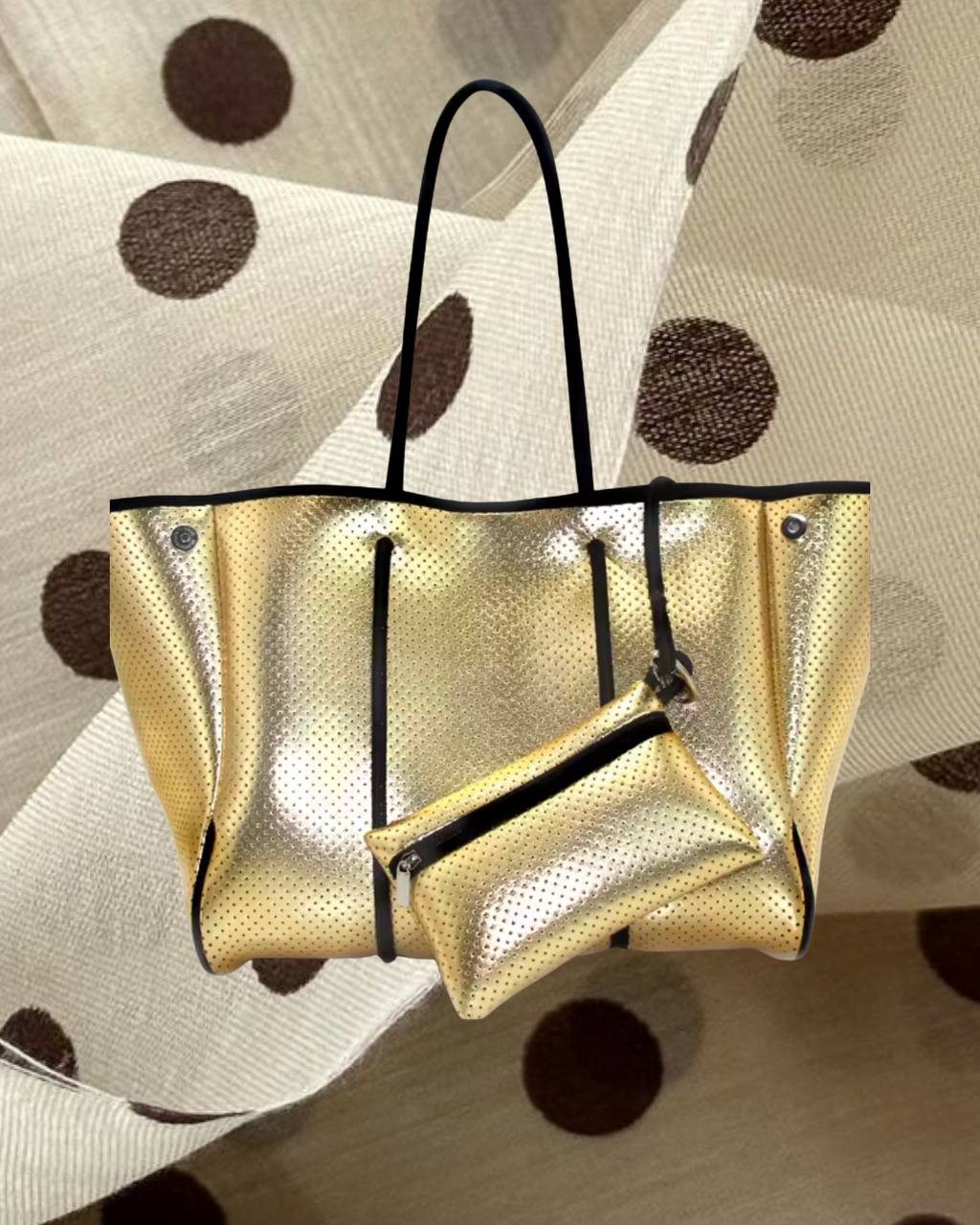 Silent Gold Luxury Tote Bag