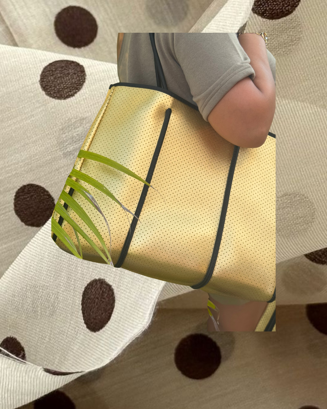 Silent Gold Luxury Tote Bag