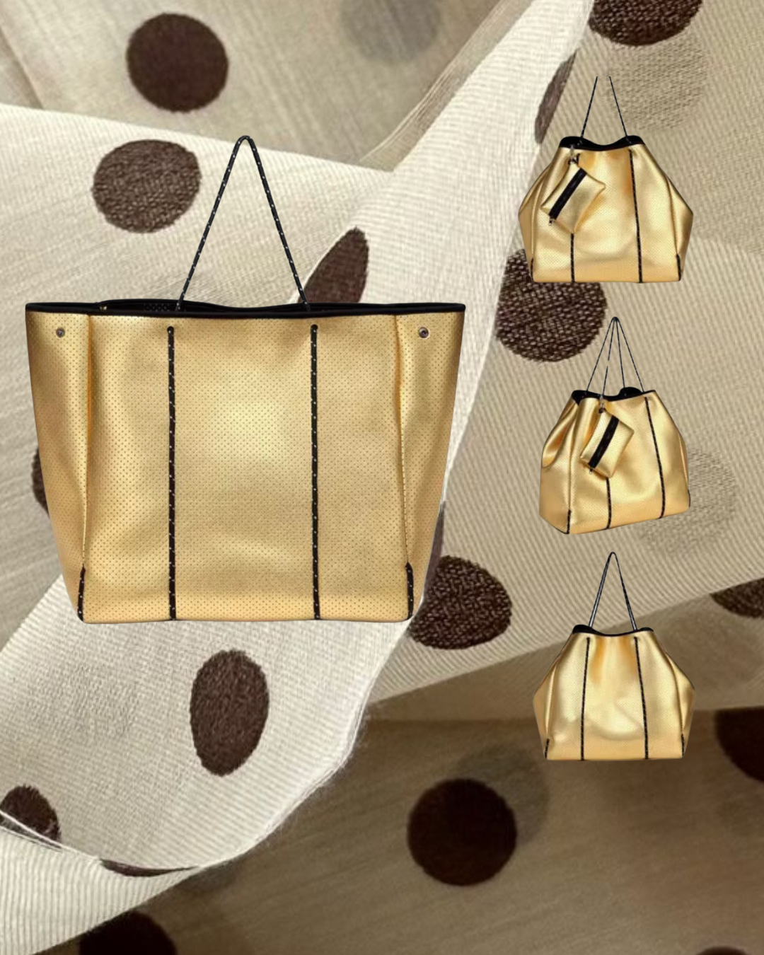Silent Gold Luxury Tote Bag